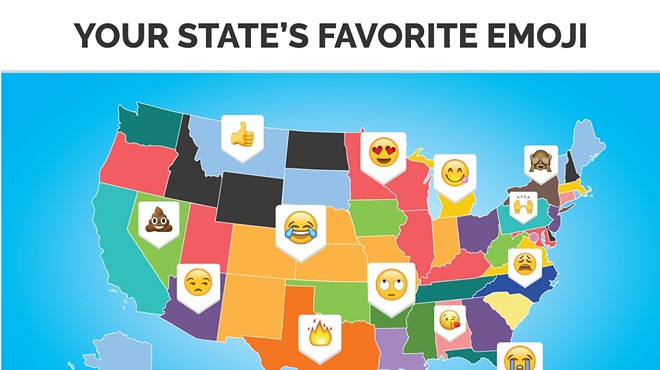 Michigan residents use this emoji more than any other