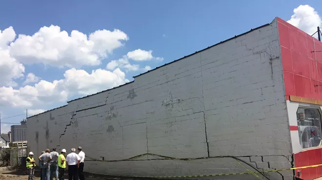 Image: Construction workers damage Corktown's UFO Factory, club closed until further notice