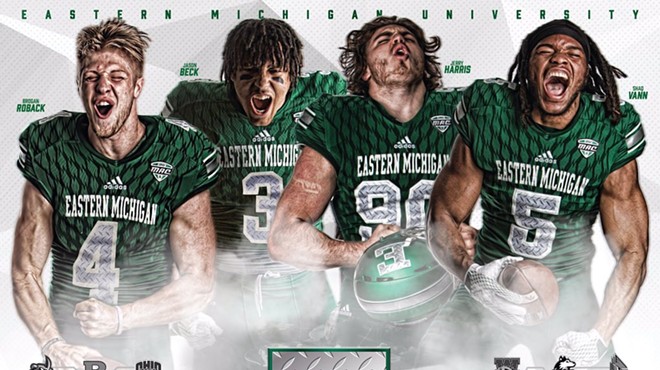 We need to talk about Eastern Michigan University's new football poster