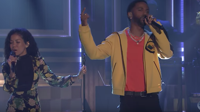 Watch Jhené Aiko and Big Sean share the stage on 'Tonight Show'
