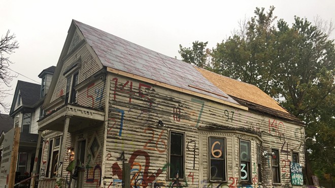 The Heidelberg Project's "Numbers House" is undergoing renovation.