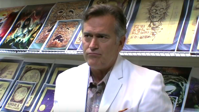 Bruce Campbell.