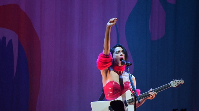 Review: St. Vincent's Detroit stop was gloriously weird