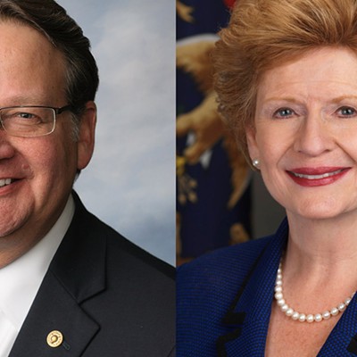 Michigan's Democrat Senators, Gary Peters and Debbie Stabenow.