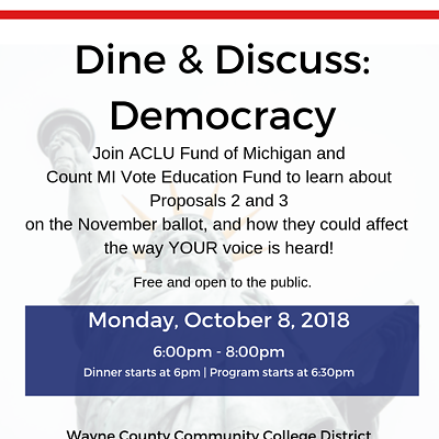Dine & Discuss: Democracy