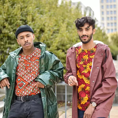 Detroit-based DIOP recently dropped its third season of colorful African-inspired shirts.