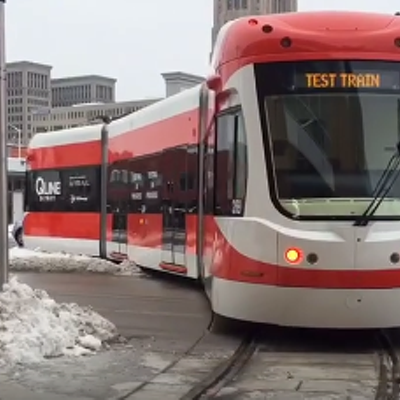 Image: Parking on the Q-Line tracks is going to cost you a pretty penny