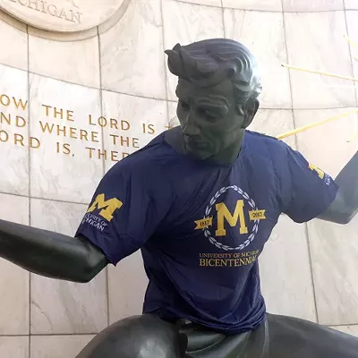Image: What if the University of Michigan never left Detroit?