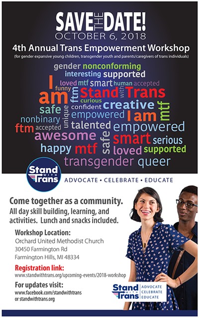 4th Annual Stand with Trans Empowerment Workshop