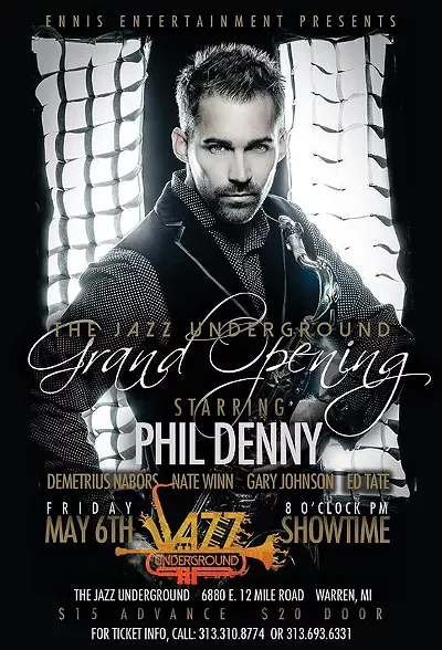 Image: The Jazz Underground Grand Opening featuring Phil Denny