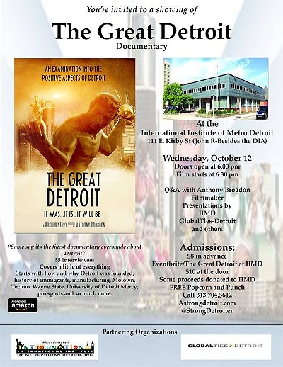 The Great Detroit documentary screening at IIMD