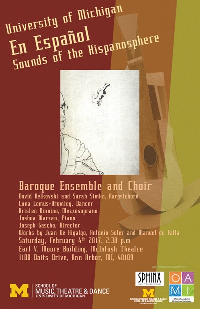 En Español: Sounds of the Hispanosphere Festival Early Music Ensemble