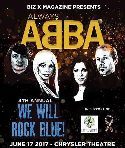 WE WILL ROCK BLUE - Starring Always ABBA