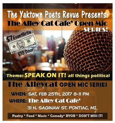 Yaktown Poets Presents: The Alleycat Open Mic Series!
