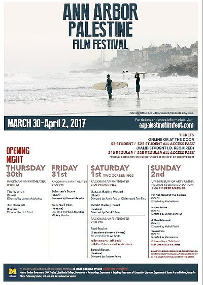 Ann Arbor Palestine Film Festival