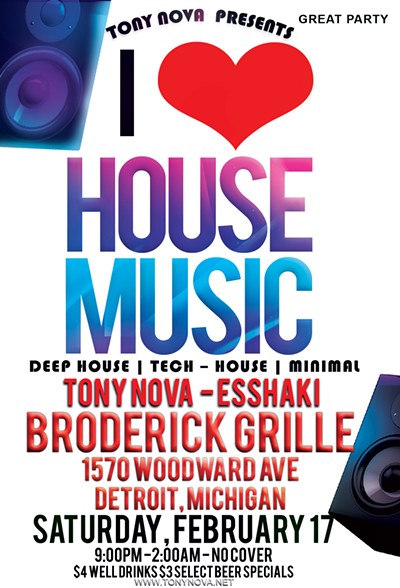 I Love House Music Detroit, V2.0