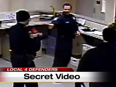 Image: Video shows Inkster cops laughing, fist-bumping after Floyd Dent beating