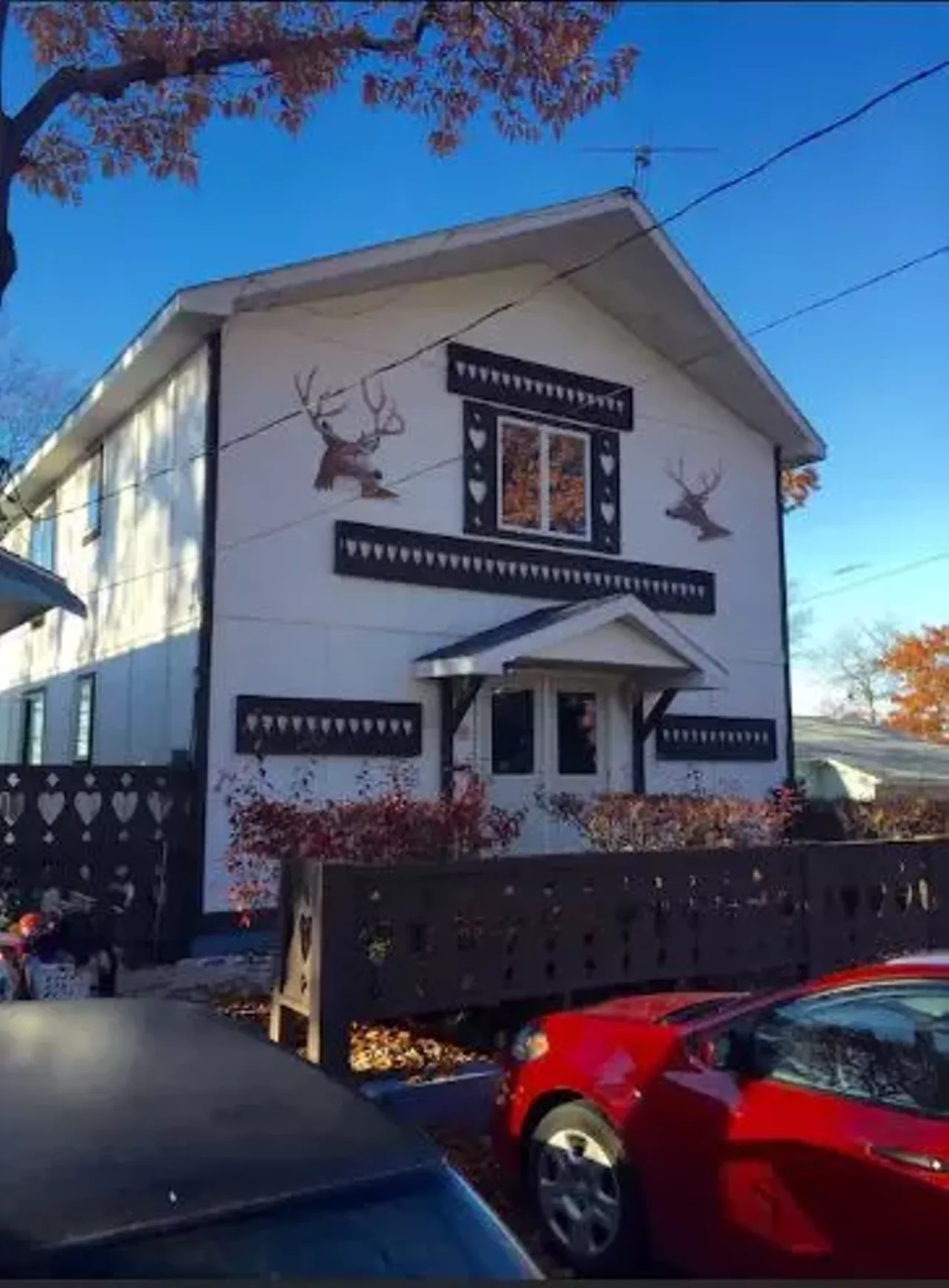 Prudenville, Michigan Average nightly rate: $175 The beauty of this college is the close proximity to Houghton. Conveniently the lake is right outside the front door, enjoy the gorgeous daytime views and amazing sunset views at your leisure. This cottage is truly a wonderful weekend escape. 