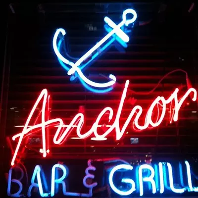 Anchor Bar 450 W. Fort St., Detroit; 313-964-9127; anchorbardetroit.com For generations, the Anchor Bar was where newspapermen downed their liquid lunches between 10 a.m. and 2 p.m., or met up to compare notes at the end of the day. It has good burgers and not a whole lot of reporters anymore, but the history it does have is significant. If anybody puts one more item of Detroit history on the walls, the joint will come tumbling down. Image courtesy of The Anchor Bar Facebook.