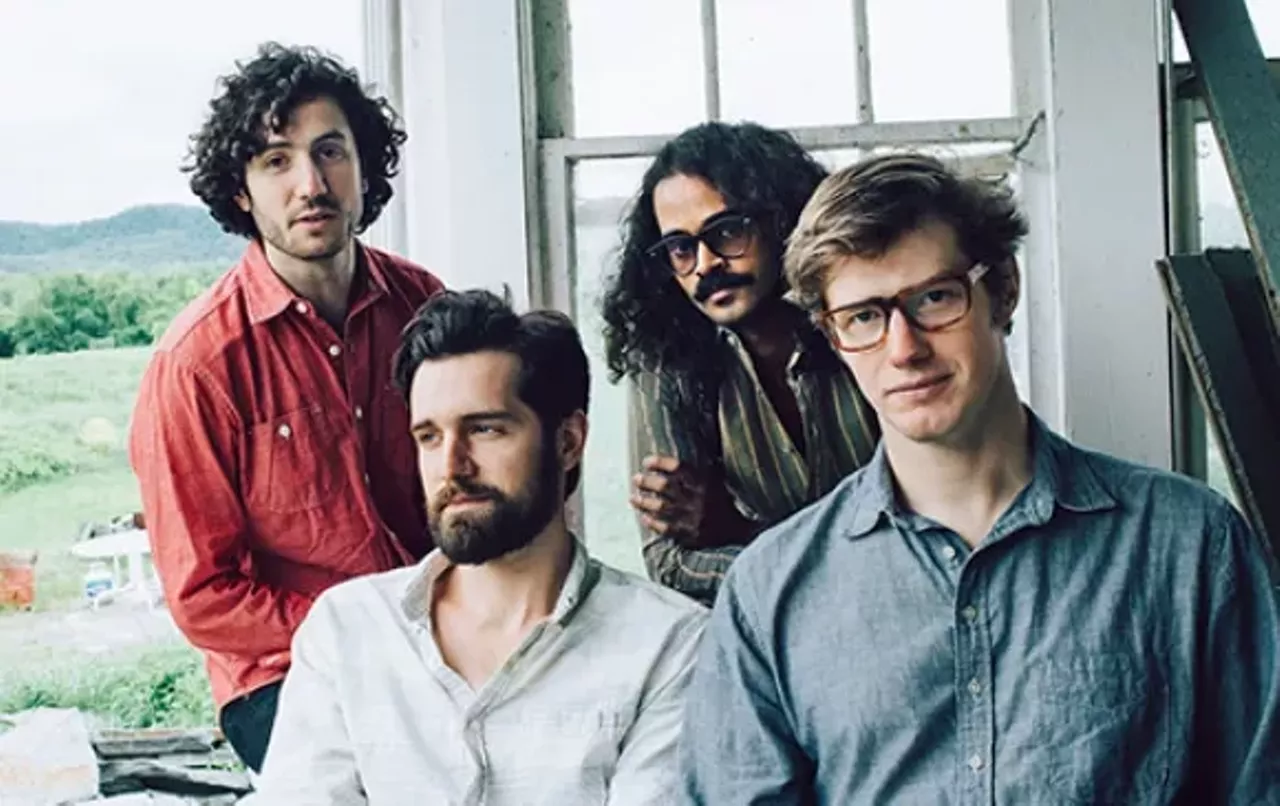 Friday, 3/18 - Darlingside @ The Ark - Here&#146;s a handsome crew sure to appeal to young and old. Four dudes cluster around a single microphone. They effortlessly draw audiences into their lovely musical world. None other than David Fricke of Rolling Stone has described them as &#147;a quartet with a rich line in acoustic textures and chamber-rock dynamics.&#148; Elements of folk, bluegrass, chamber pop, and even barbershop play a part in their unique, Starbucks-ready sound. Doors at 7 p.m.; 316 S. Main St., Ann Arbor; theark.org; $15.