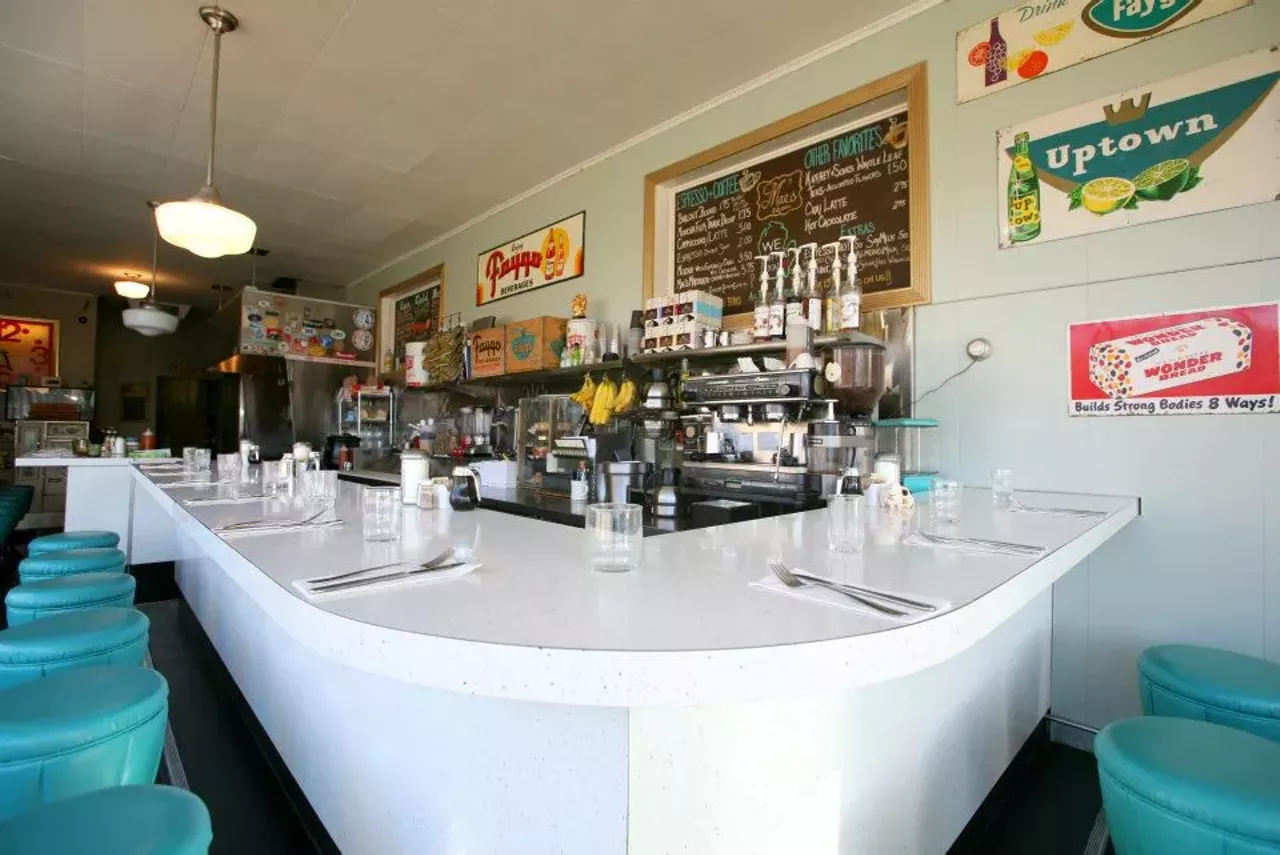 Mae's Courtesy photo Mae's in Pleasant Ridge almost always has a line outside on the weekends, but it is worth the wait. Sit at the bar to watch your breakfast get made. Their crab cake benedict is scrumptious, and House Potatoes are unique from most in that they are diced very tiny.