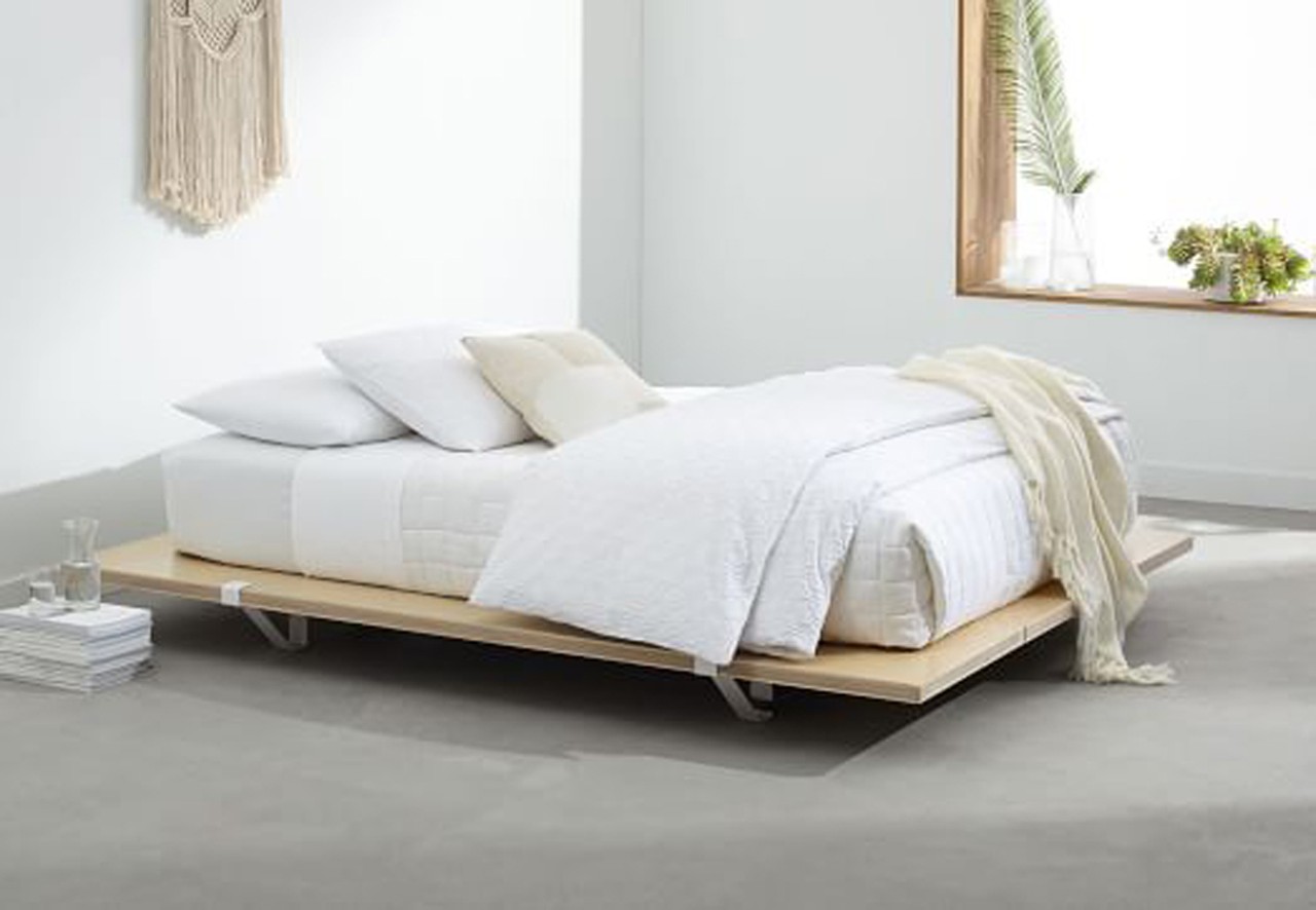 The Floyd Platform Bed, The Floyd Shop, $650
1948 Division St., Detroit; floydhome.com
Sustainable, minimal, high-quality, and made by a company headquartered in Detroit&#146;s Eastern Market, the Floyd Platform Bed is the perfect touch for your bedroom oasis. (Photo courtesy of the Floyd Shop)
