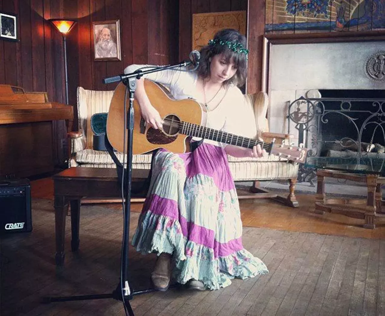 Emily Rose Cafe 1923 (Saturday, 4:50 p.m.) Emily Rose is an eloquent singer-songwriter with a dulcet-toned voice and a way with words that can be simultaneously heavy-hearted and heartwarming. Come for the tear-jerking indie-folk ballads sung from the POV of various noble animals and other varyingly weary narrators, but stay for the charming between-song banter with a solid potential of intentionally bad puns.