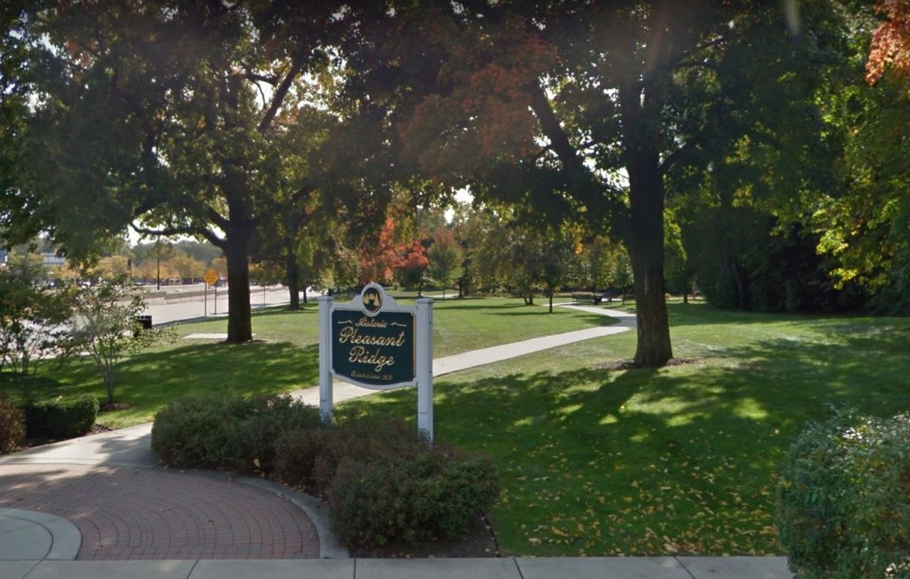 Pleasant Ridge 
What to do: This city is known for its historic homes and active citizens. Go for a bike ride through the tree lined streets and marvel at the beautiful homes. You can also go north across the highway to visit the Detroit Zoo. 
Photo via Google Street View