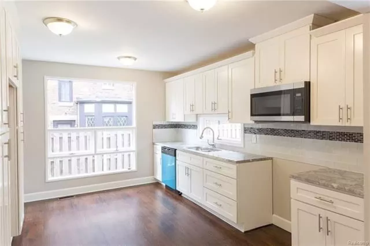 3290 Sherbourne Rd, Detroit, MI 48221. $499,999 Sherwood Park, six beds, 3 baths, 5,300 sqft. Pictured: kitchen Photos via Source Realty Management Group