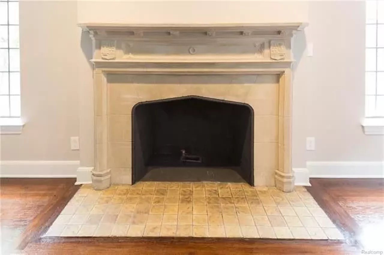3290 Sherbourne Rd, Detroit, MI 48221. $499,999 Sherwood Park, six beds, 3 baths, 5,300 sqft. Pictured: fireplace Photos via Source Realty Management Group