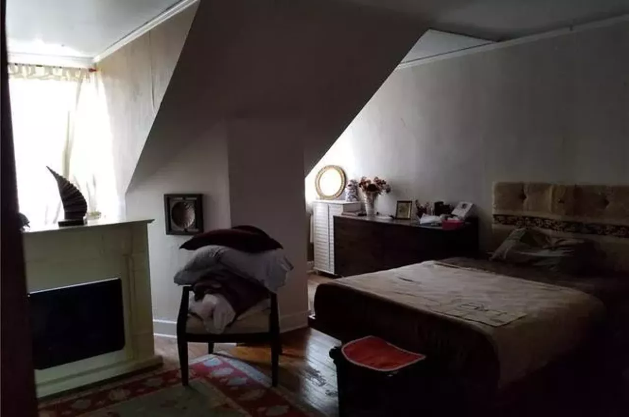  736 Chicago Blvd N. Detroit, MI 48202; $650,100 Boston-Edison Historic District, six beds, four baths, 5,100 sqft. Pictured: bedroom Photos via Angela Jackson, EXP Realty LLC-Troy