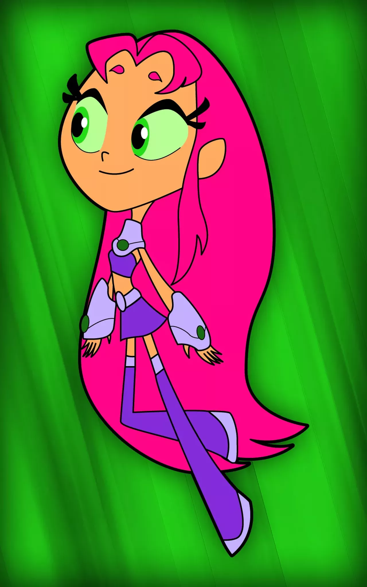 Hynden Walch (Princess Bubblegum, Starfire) The Teen Titans cartoon does a good job of introducing lesser-known superheroes to kids. Walch’s Starfire is less orange vixen and more a cutesy but tough hero. Dunno who Princess Bubblegum is though.