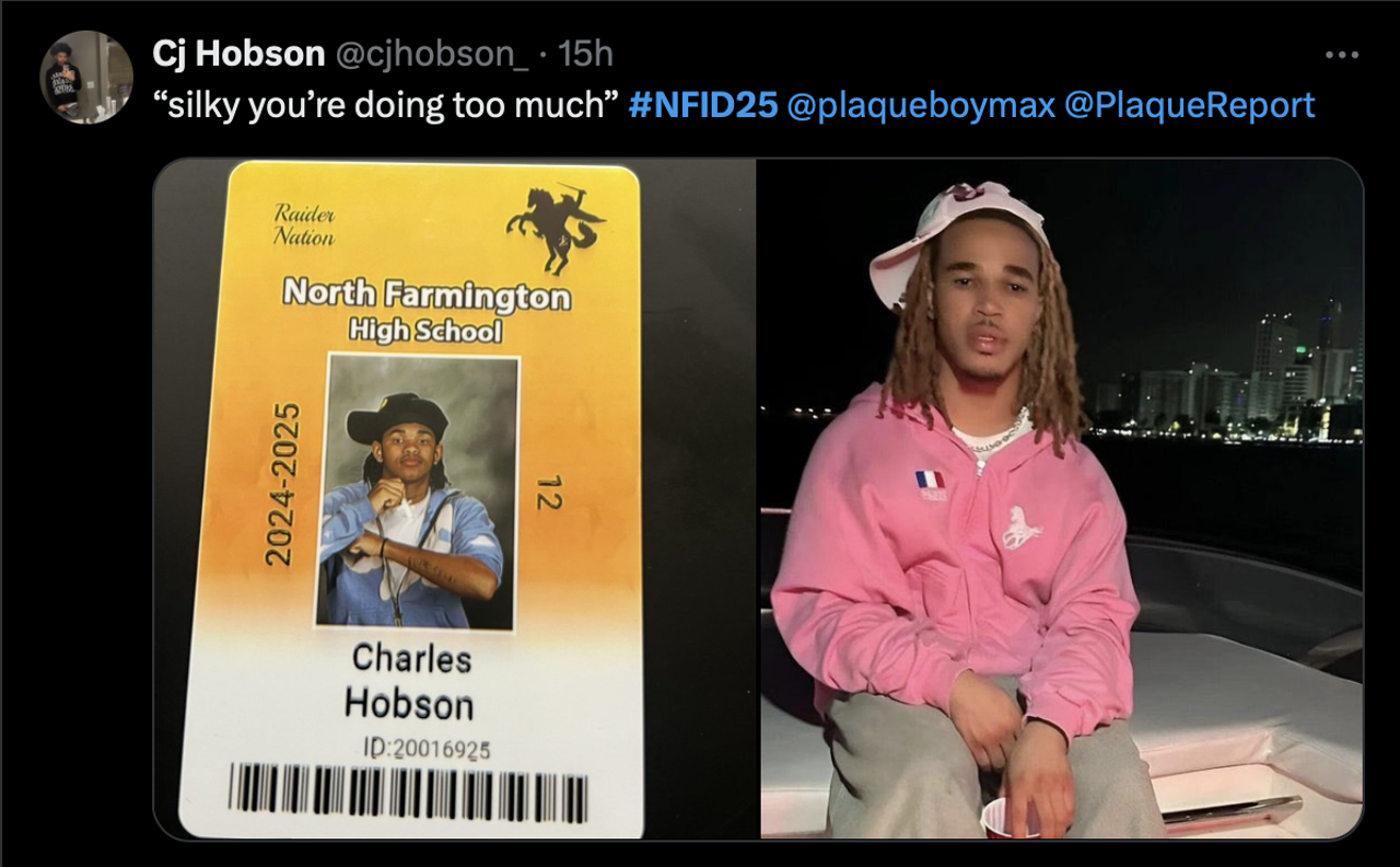 100 hilarious student ID photos by North Farmington High School 2024-25 seniors