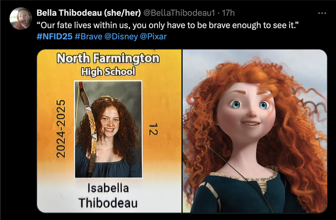 100 hilarious student ID photos by North Farmington High School 2024-25 seniors