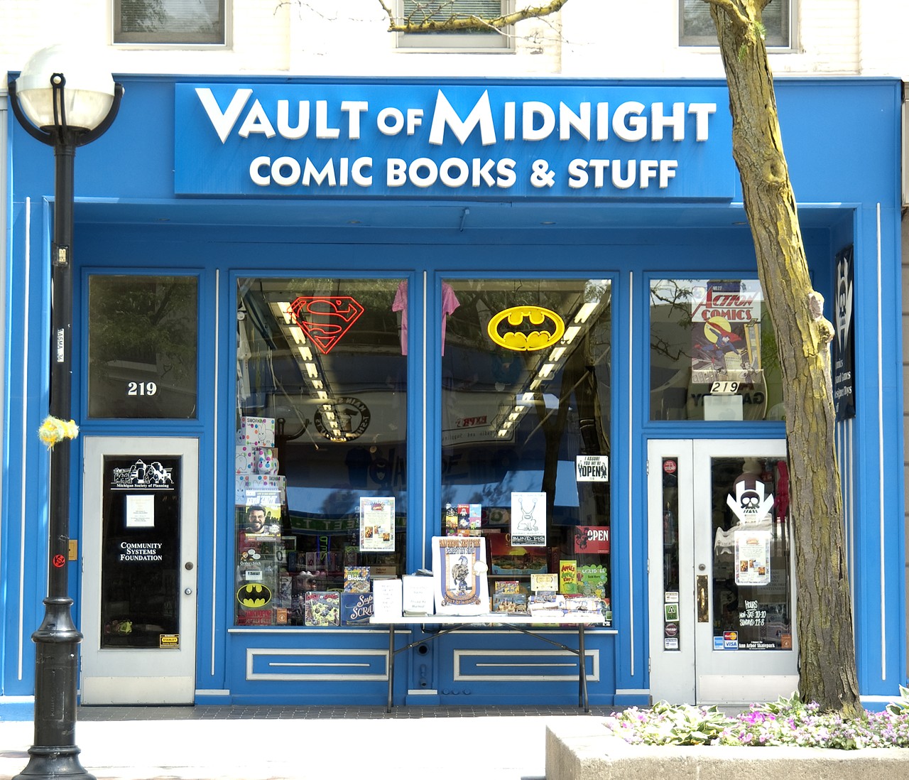 90) Geek out at Vault of Midnight: If one thing has become clear over the past couple of decades, it’s that toys and comic books are wasted on kids. That’s why you won’t find many people younger than 20 — though they are welcome — at the Vault of Midnight in Ann Arbor. Rather, you’ll find adults drooling over the latest Batman figurine or an anime book that features a six-dicked demon. See what all the fuss it about.