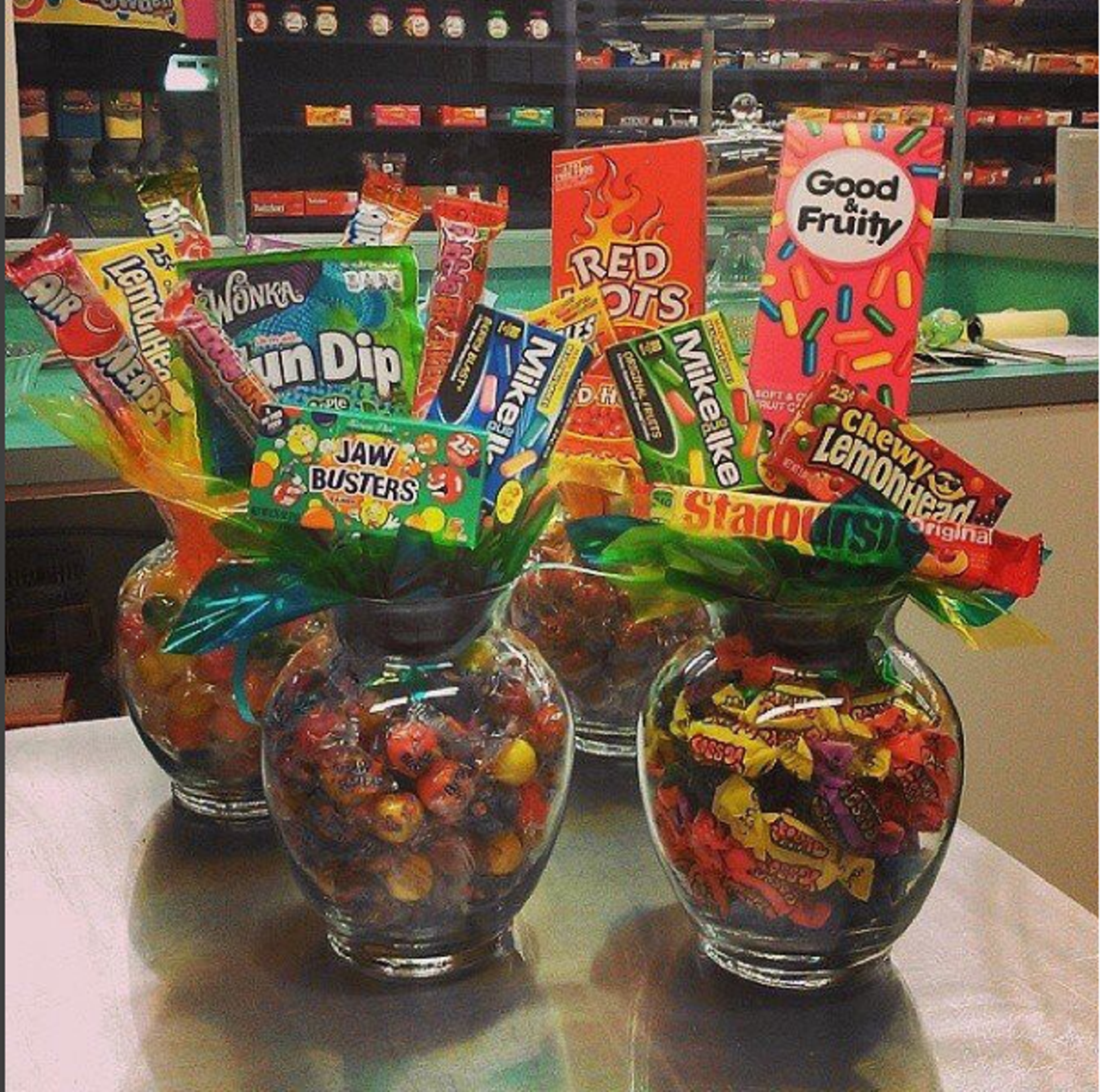 Sweet Arrangements
Sweet Arrangements sits at 3209 Biddle Ave, Wyandotte. The self proclaimed "destination for anything sweet." Will have you craving candy for the rest of the day.  Open Mon.-Sat. 10:30 am to 8pm and Sun. 11:30am-5pm