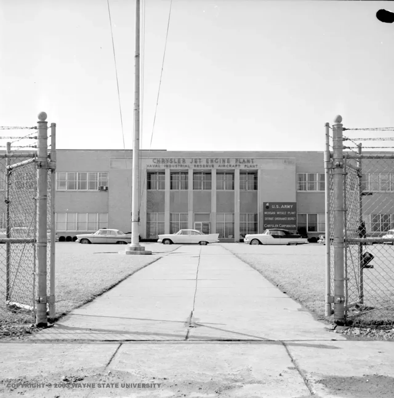 1958 - Chrysler Jet Plant in Sterling Heights While Detroit is primarily known for making cars, hence the nickname the Motor City, we also constructed jets.