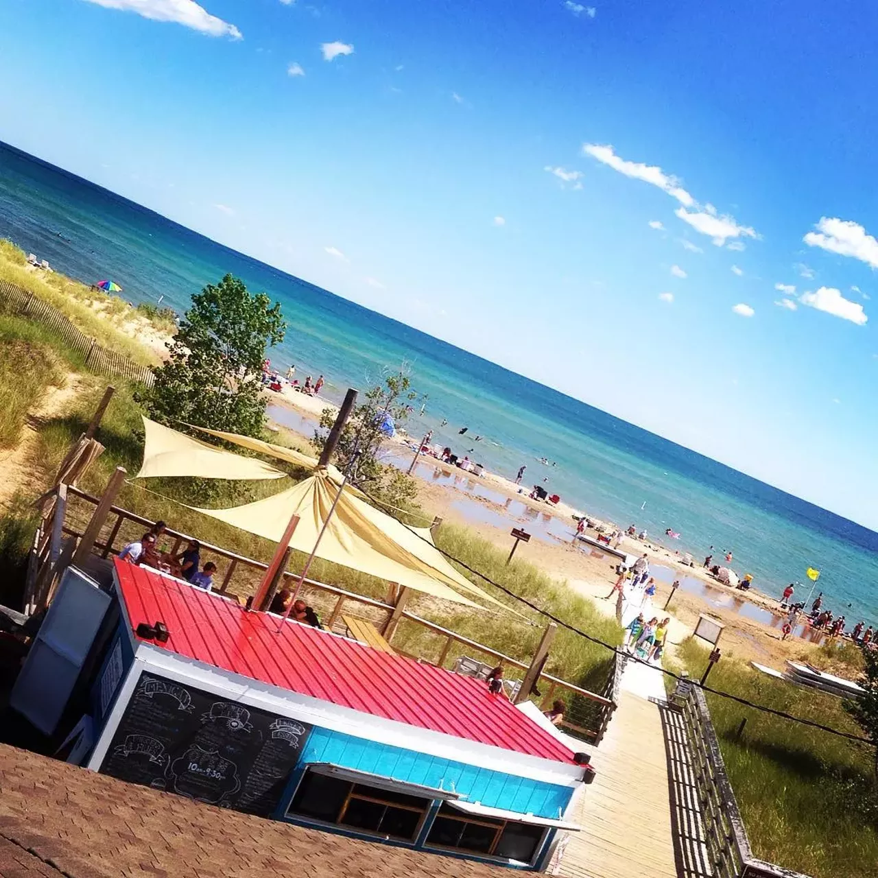 Tawas City 2 hours and 50 minutes from Detroit What&#146;s great about it: Tawas should be one Michigan&#146;s premier beachgoing destinations. Whether you&#146;re staying at one of the upscale resorts or a quaint motel or the beachside campgrounds, there&#146;s plenty of attractions on the water. Tawas also has a compact little downtown area where you can often find an outdoor market or craft show going down. Places to check out:Tawas Point State Park, Gateway Park, Tawas Bay Photo via tawas_point_lighthouse, Instagram