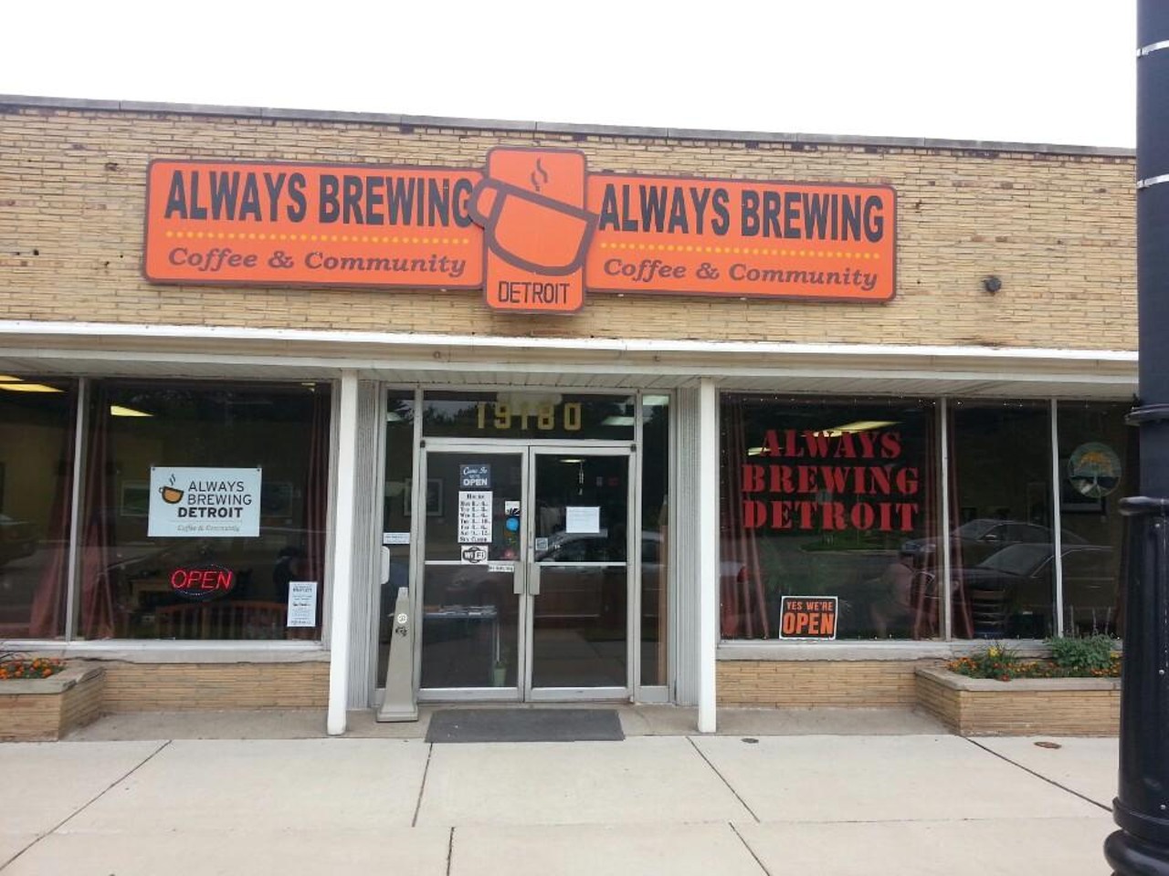 Always Brewing - 19180 Grand River, Detroit; 313-879-1102 - An inviting storefront in Northwest Detroit that goes above and beyond their motto of &#147;coffee and community&#148; to make a mean cup of cocoa.