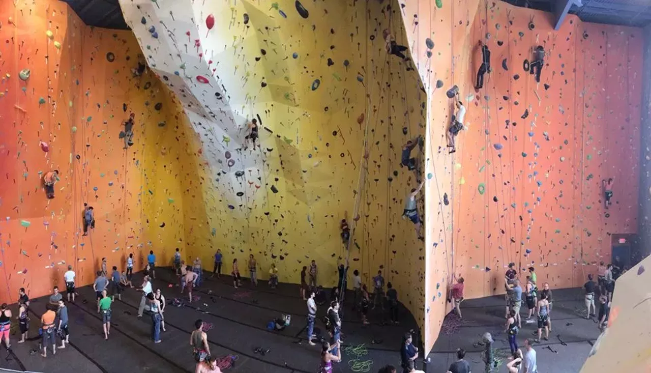 Planet Rock - 82 Aprill Dr., Ann Arbor; 1103 W. 13 Mile, Madison Heights - Feel like climbing the walls? Head to either of Planet Rock&#146;s two locations to indulge the impulse on their towering indoor rock walls, where classes for beginners ensure that even first-timers can shake off the cold with a good climb.