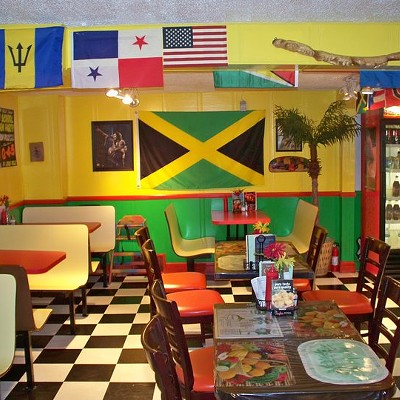 Jamaican Jerk Pit314 S. Thayer St.; 734-585-5278;  jamaicanjerkpit.com The interior of this small space is brightly colored and lined with the flags of Caribbean countries. While it is take-out only, its authenticity is unmatched.