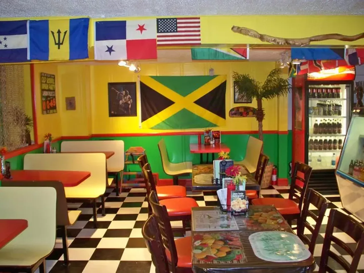 Jamaican Jerk Pit 314 S. Thayer St.; 734-585-5278; jamaicanjerkpit.com The interior of this small space is brightly colored and lined with the flags of Caribbean countries. While it is take-out only, its authenticity is unmatched.