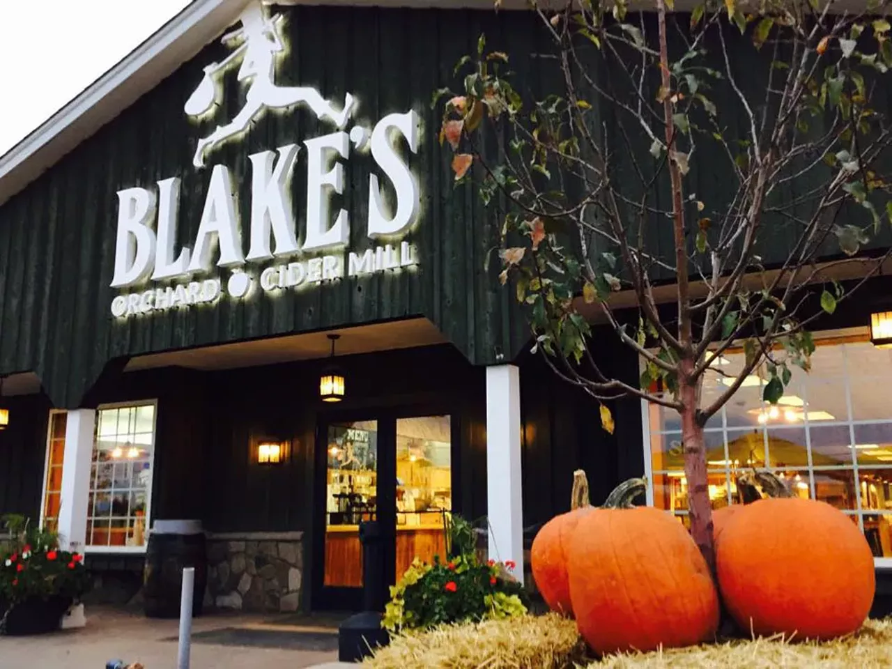 Blake Farms Blake Farms have grown so much in the like 6 or 7 years that it&#146;s hard to keep up with what is going on now. With the expansion of their hard cider business, Blake Farms is the premiere orchard in Macomb County. Not only can you pick apples and get your cider and donut fix on, there is a great pumpkin patch and a fun corn maze. 17985 Armada Center Rd., Armada 586-784-5343 Open 7 days a week from 7 a.m.- 6 p.m.