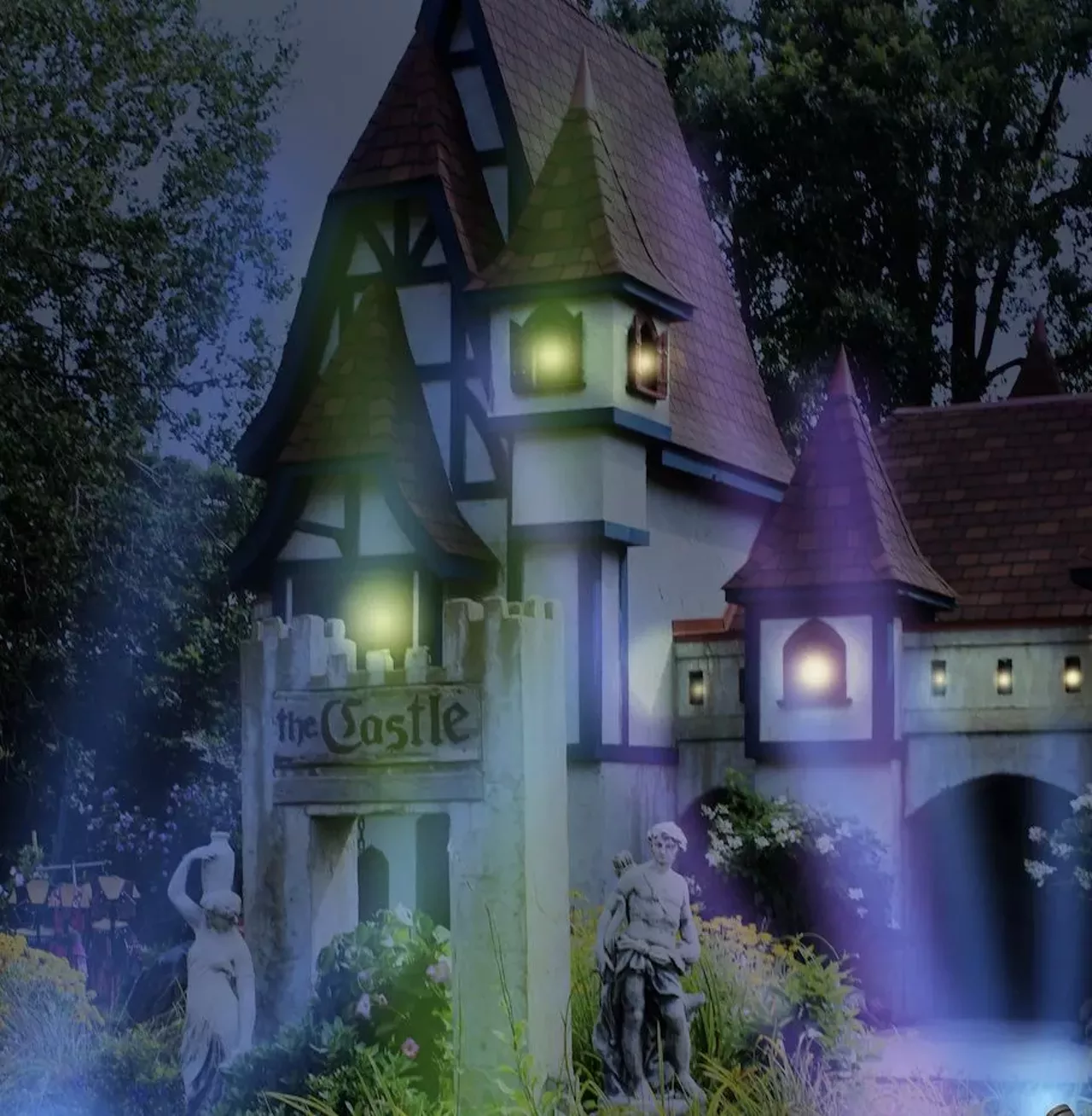  A Haunting at Hollygrove: Phantasm of Lights Sun., Oct 25, Oct. 29-31; 12600 Dixie Hwy., Holly; halloweeninholly.com; Tickets are $25, children (5-12) $17.95. The Dark Lord is here, y'all. Huzzah? Though this year's Michigan Renaissance Festival was jousted right off of our 2020 calendars, the festival grounds in Holly has been repurposed for a far more sinister happening. A Haunting in Hollygrove: Phantasm of Lights offers a sensory and family-friendly haunted experience, featuring more than 3/4 of a mile filled with lights, spooky sounds, and what the press release describes as roaming and &#147;unnerving characters.&#148; Scattered throughout the village are more than eight &#147;haunting&#148; scenes that may or may not have something to do with an evil force that has overtaken the festival grounds, and it may or may not be up to guests to save it from the Dark Lord, or something. In addition to the haunted elements, there will be 10-15 artisans set up offering &#147;unique finds&#148; and Halloween merch. Photo courtesy of A Haunting at Hollygrove