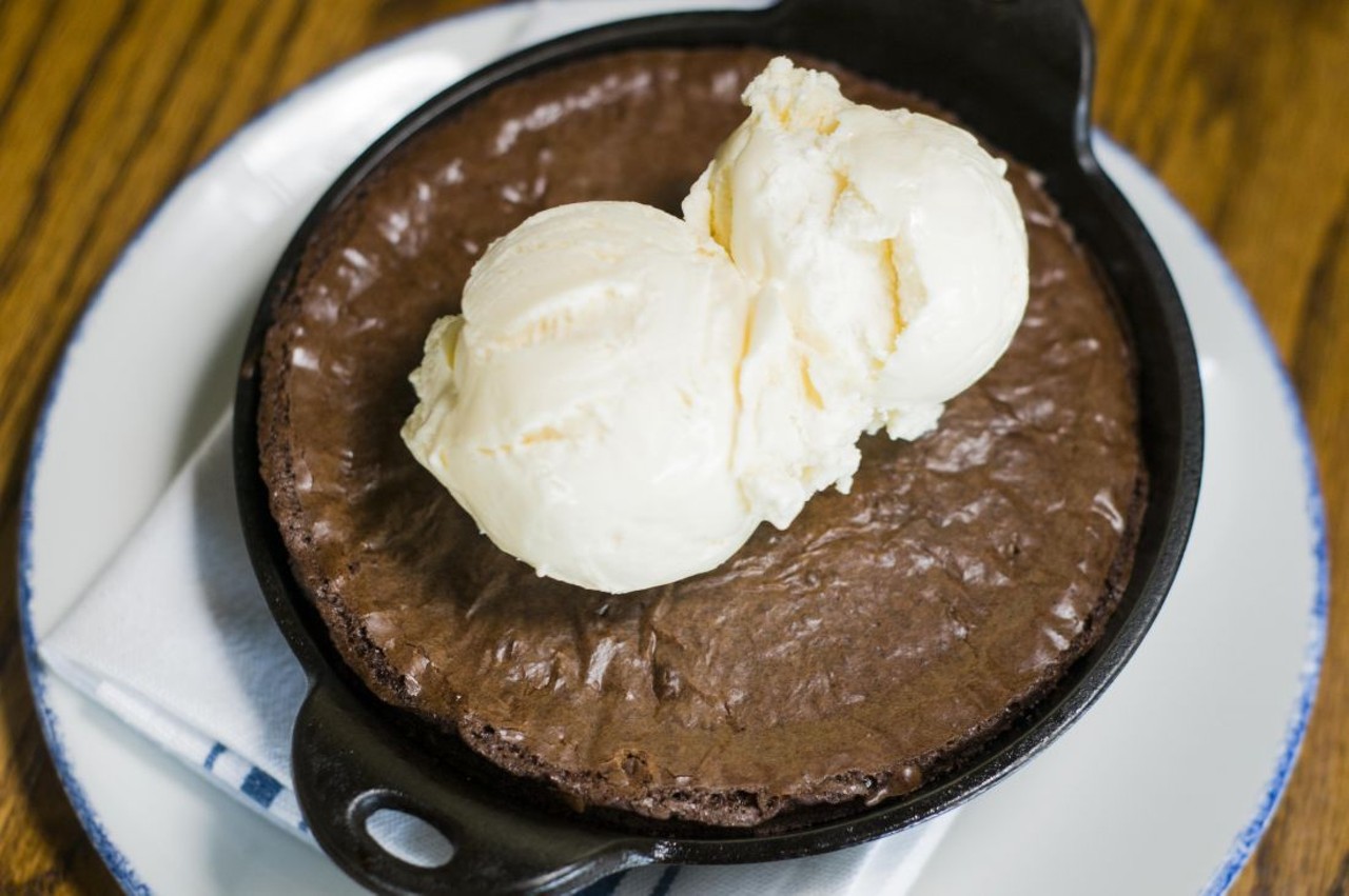 Fudge brownie skillet/Photo by Tom Perkins