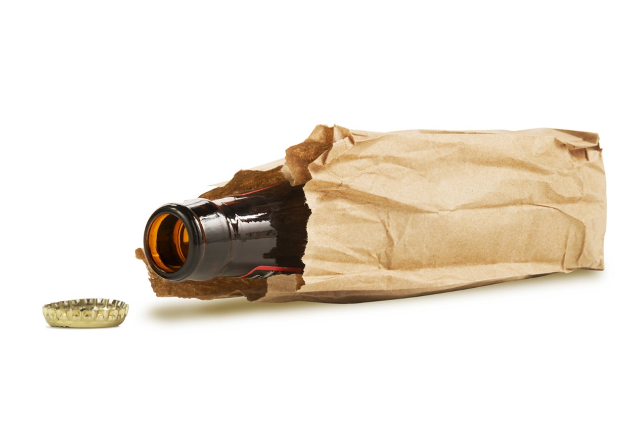  The Brown Bag 
Anywhere
Speaking of brown bags, let&#146;s be real- with the right disguise, you can booze it up anywhere. Pick your poison, wrap it in that nondescript paper, and chug away- everyone will know what you&#146;re doing, but hey, innocent until proven guilty, right?
(Photo credit: Studio One Nine, via shutterstock.com)