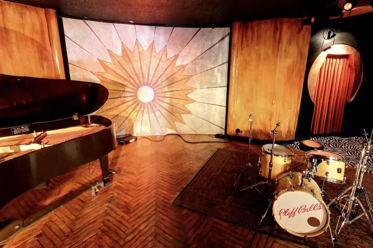 Sparkle (2012) Cliff Bell's 2030 Park Ave, Detroit; 313-961-2543; cliffbells.comSparkle did their research because Detroit's photogenic Cliff Bell's was given some screen time for some scenes featuring musical performances. Photo via GoogleMaps