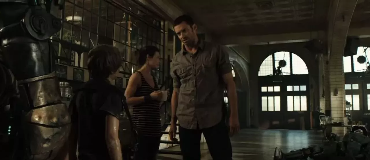 Real Steel (2011) Detroit Fire Department Headquarters 250 W. Larned St., Detroit Listen &#151; just because a movie was filmed in Detroit, the best city ever, does not mean that the movie is, uh, even watchable. Hugh Jackman traded in his Wolverine claws for big CGI robots which have, in the case of the 2011 film Real Steel, replaced human boxers in the year&#133; 2020. Whoa. Anyway, this film not only enlisted many local models as extras in the arena battle scenes, but also took advantage of some prime locations around town, including the Detroit Fire Department Headquarter. The firehouse served as Tallet&#146;s Gym, where former human boxer Charlie Kenton (Jackman) worked on and trained his robot fighter. Photo via YouTube