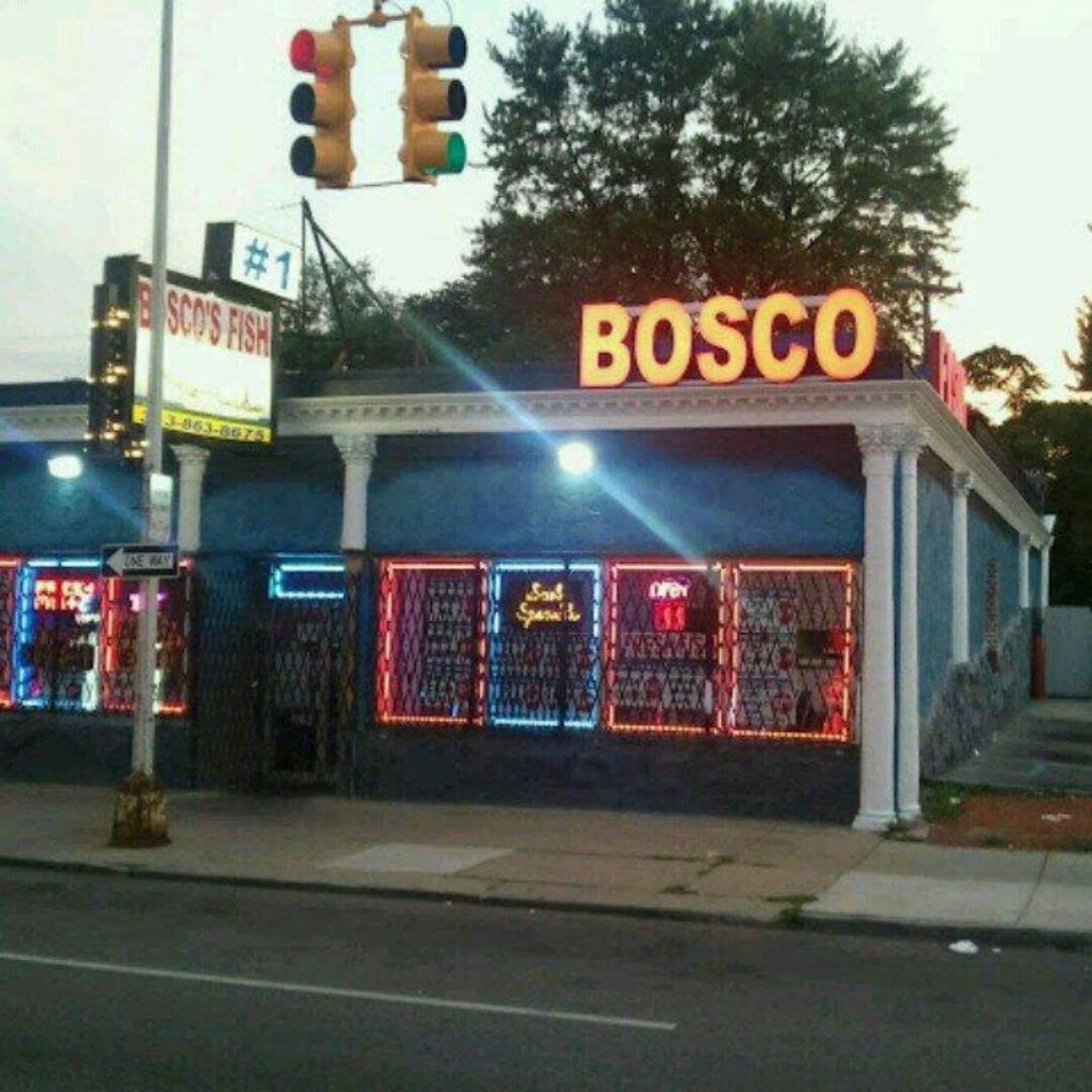 Bosco Fish and Seafood
16227 Livernois Ave., Detroit; 313-863-8675 
Bosco serves up five pieces of fish (you can choose from tilapia, ocean perch, white fish, smelt, and more) with fries, coleslaw, and a complimentary can of pop.
Photo via  Bosco Fish / Facebook 