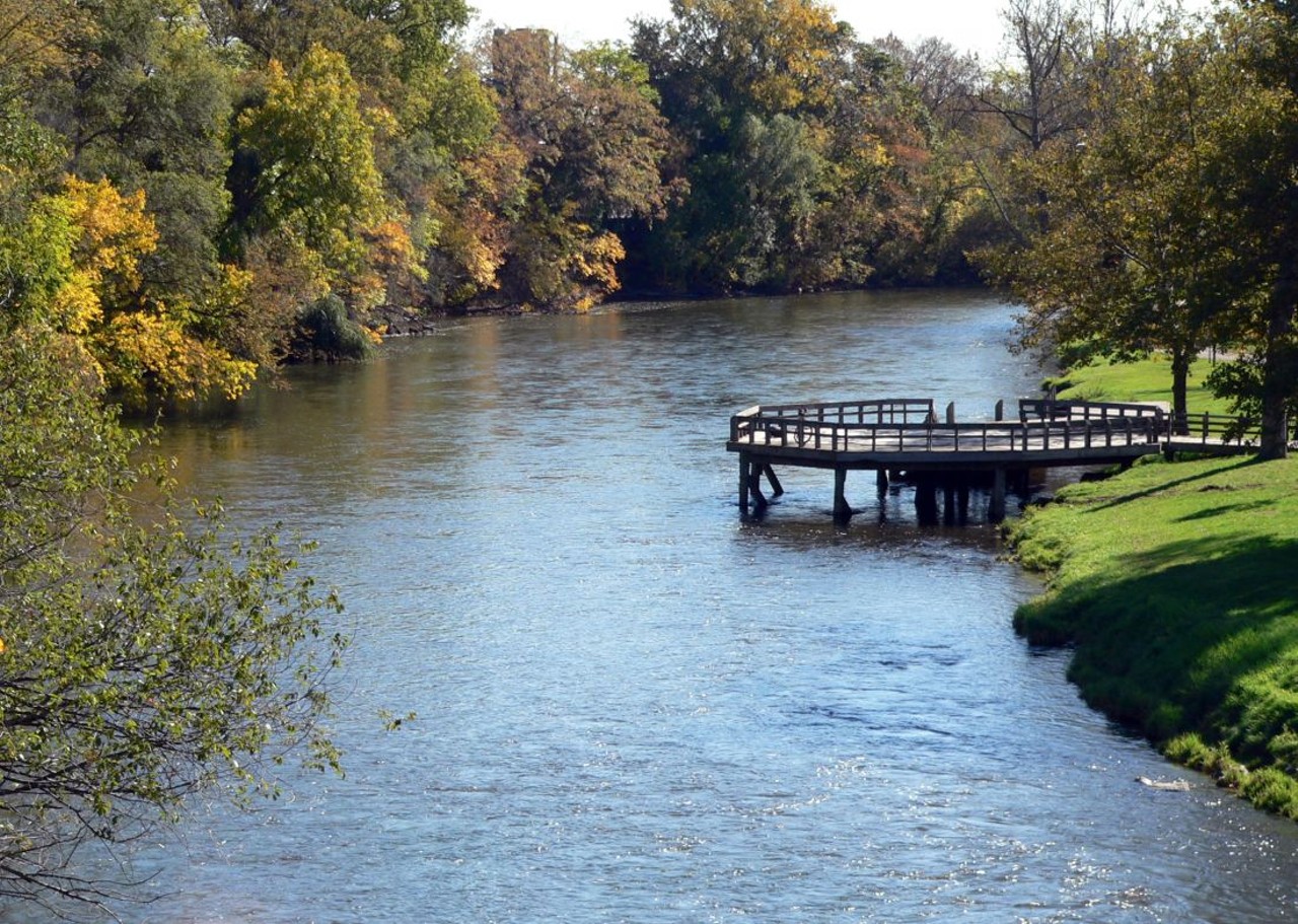 Huron River Drive
Dexter to Ann Arbor
While there are several routes one could take along the 10-mile stretch between Dexter and Ann Arbor, one is visually superior. Huron River Drive follows the winding Huron River all the way to Ypsilanti, offering views of marshlands and forests with many opportunities to stop and soak in the scenery. 
Cmadler/Wikipedia Commons